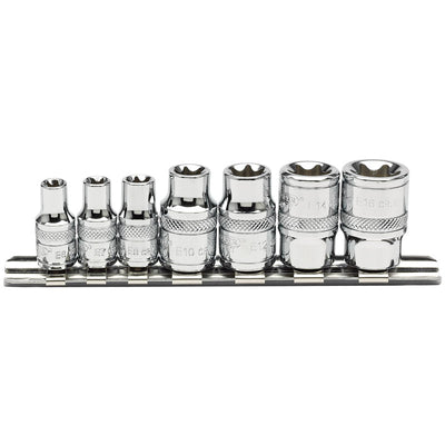 Draper Tools 1/4 and 3/8 Sq. Dr. Draper TX-STAR® Socket Set (7 Piece) DRA34412