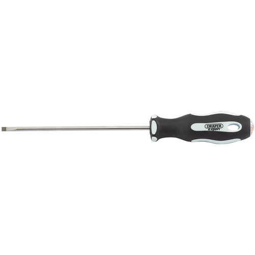 Draper Tools Plain Slot 3 x 100mm Soft Grip Parallel Tip Screwdrivers DRA34972