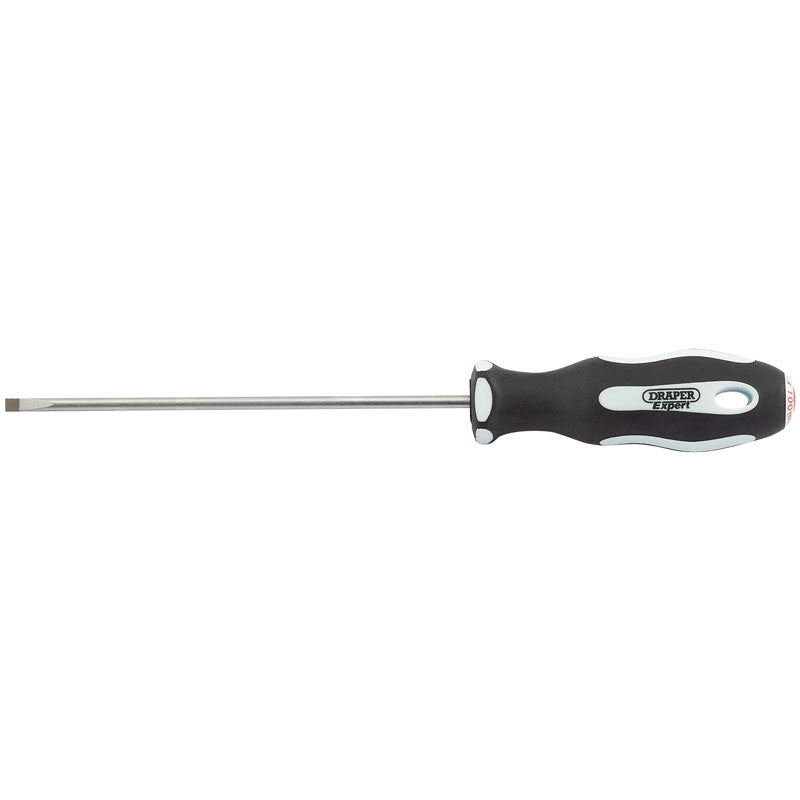 Draper Tools Plain Slot 3 x 100mm Soft Grip Parallel Tip Screwdrivers DRA34972