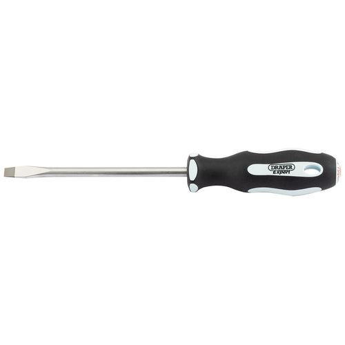Draper Tools Expert Plain Slot 8.0 x 150mm Soft Grip Screwdrivers DRA34979