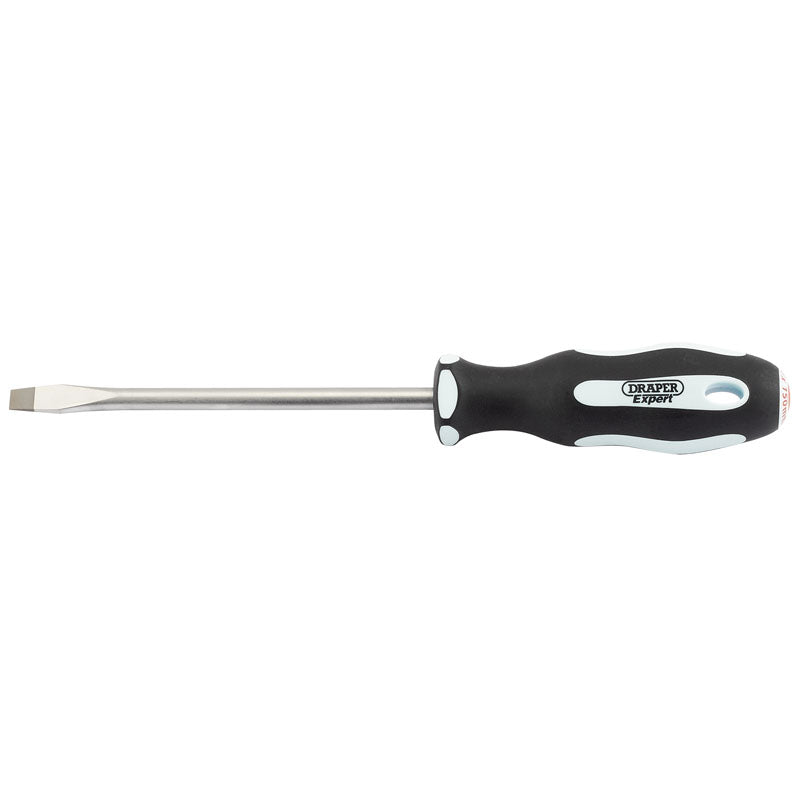 Draper Tools Expert Plain Slot 8.0 x 150mm Soft Grip Screwdrivers DRA34979