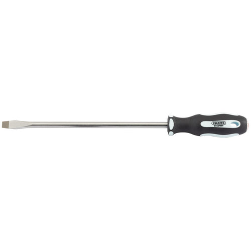 Draper Tools Expert Plain Slot 10 x 250mm Soft Grip Screwdrivers DRA34981