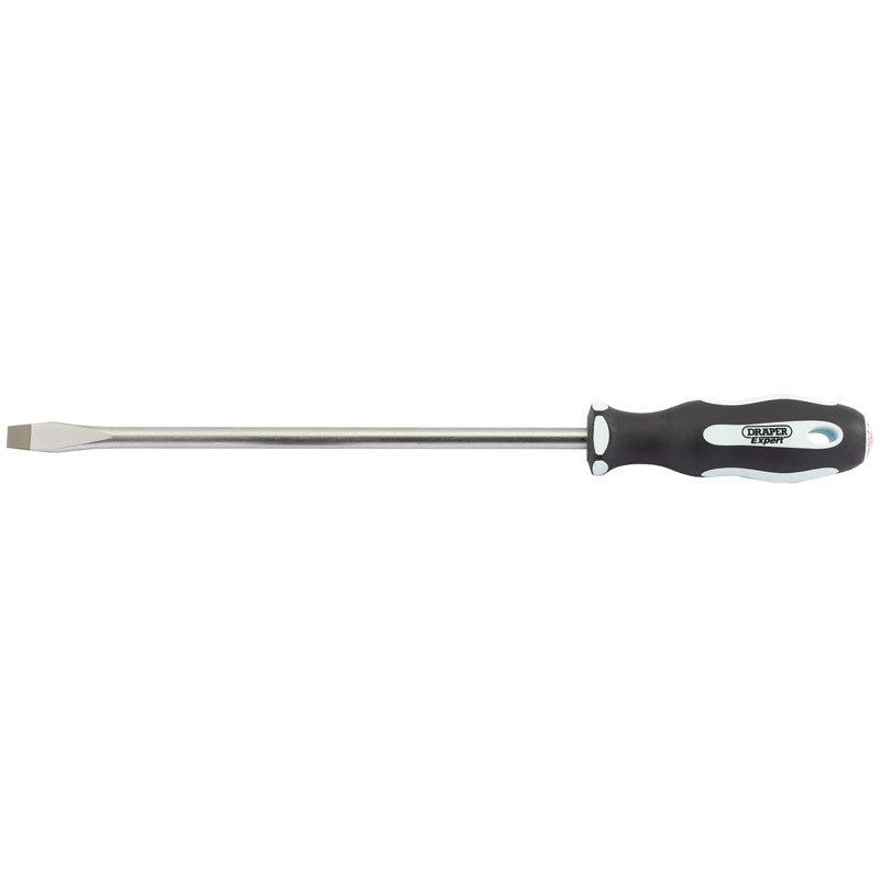 Draper Tools Expert Plain Slot 10 x 250mm Soft Grip Screwdrivers DRA34981