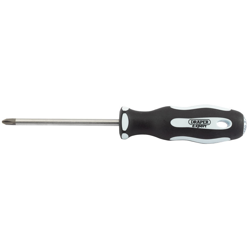 Draper Tools Expert Cross Slot No:2 x 100mm Soft Grip Screwdrivers DRA34992