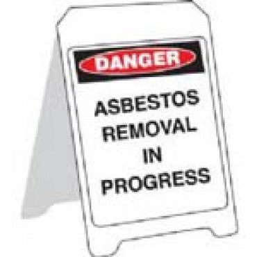 ASBESTOS REMOVAL IN PROGRESS STAND PS5FP