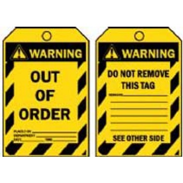 OUT OF ORDER TAG TAGW3C