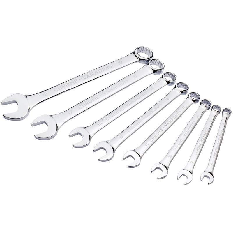 Draper Tools Draper HI-TORQ® Metric Combination Spanner Set (8 Piece) DRA35161