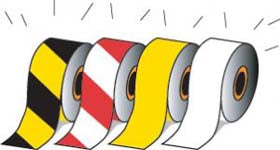 YELLOW/BLACK REFLECTIVE TAPE TRMYB