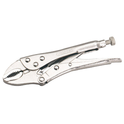 Draper Tools Curved Jaw Self Grip Pliers (185mm) DRA35368