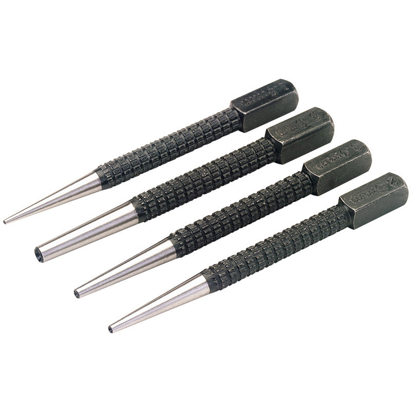 Draper Tools Set of Cupped Nailsets (4 Piece) DRA35480