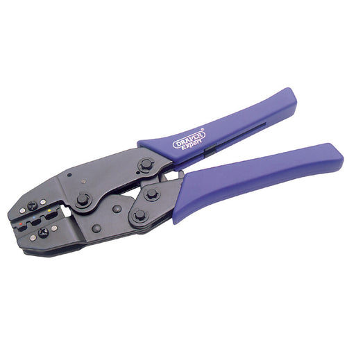 Draper Tools Expert 220mm Ratchet Action Terminal Crimping Tool DRA35574