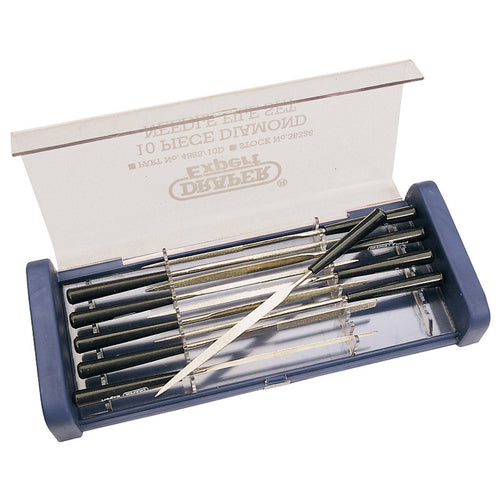 Draper Tools 140mm Diamond Needle File Set (10 Piece) DRA36326