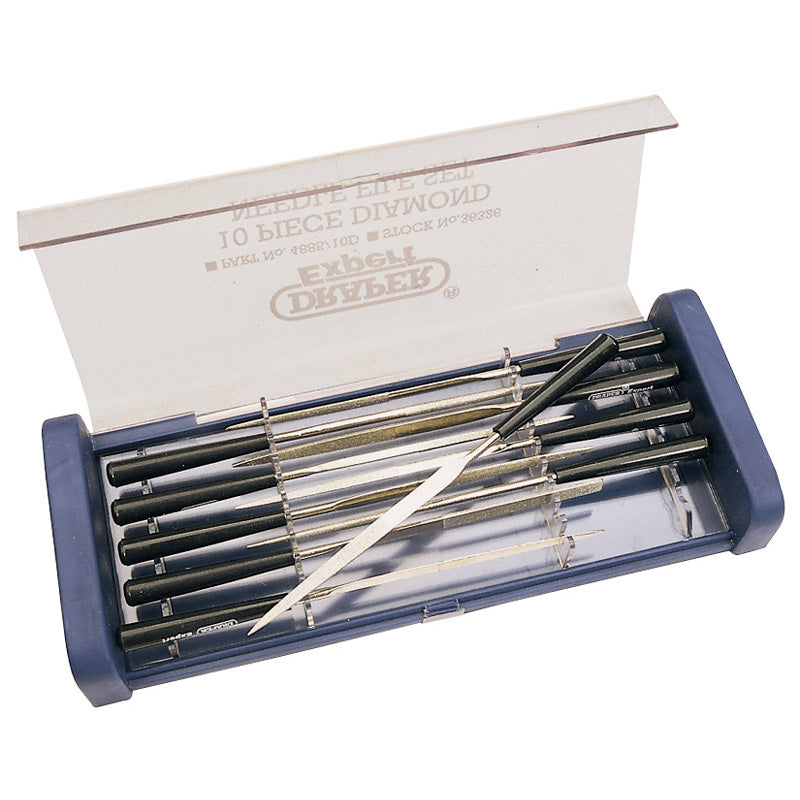 Draper Tools 140mm Diamond Needle File Set (10 Piece) DRA36326