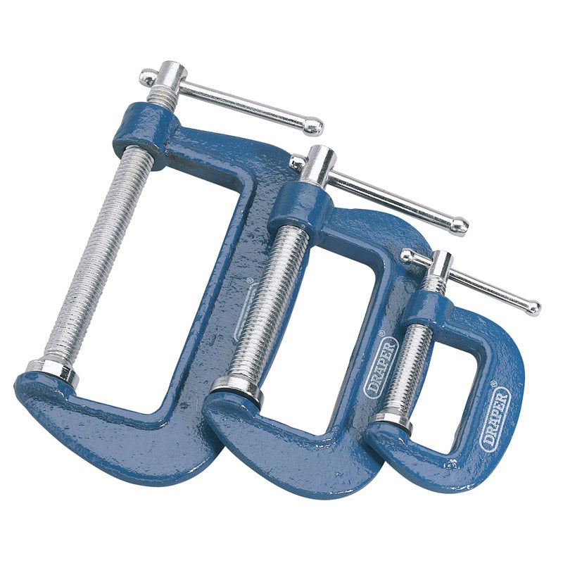 Draper Tools C Clamp Set (3 Piece) DRA36779