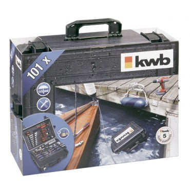 KWB 101pce Tool Kit in Waterproof Carry Case 370810