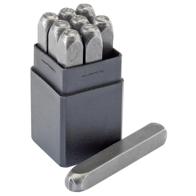 Draper Tools 0 - 9 Number Stamp Set - Number Height 3/16 DRA37337