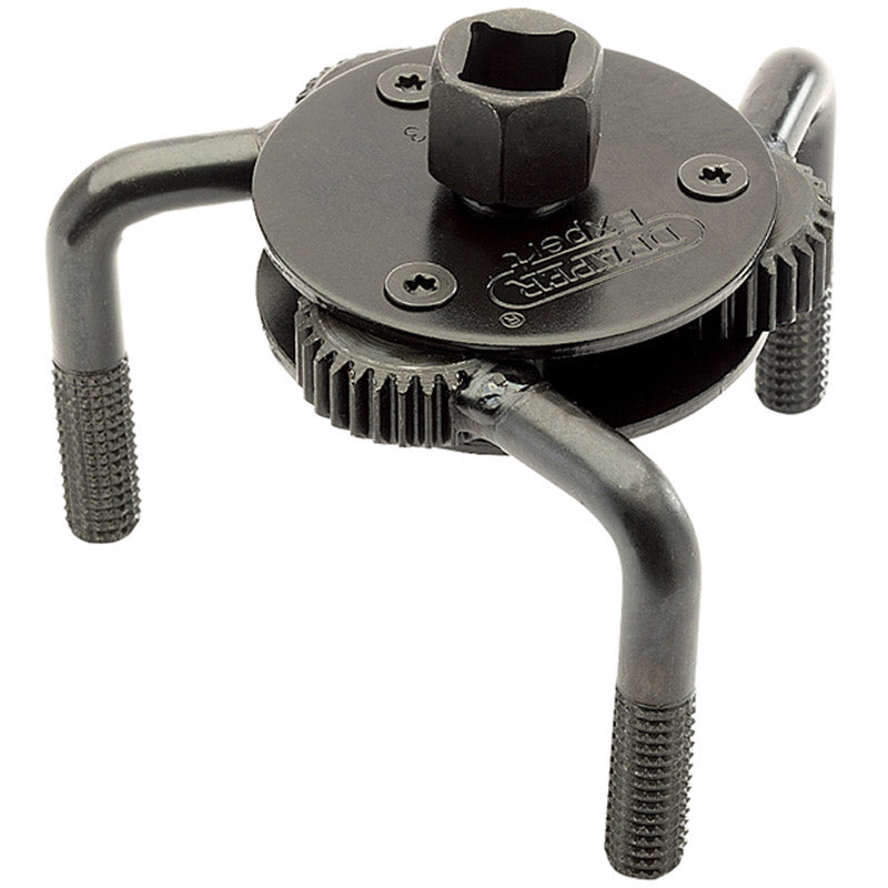 Draper Tools Expert 75 - 120mm Capacity Three Leg Oil Filter Wrench DRA37871