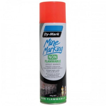 DYMARK Mine Marking Non-Flammable Marking Out Paint-400G-FLURO RED 38023522