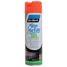 DYMARK Mine Marking Non-Flammable Marking Out Paint Verticle-400G-FLURO ORANGE 38043526