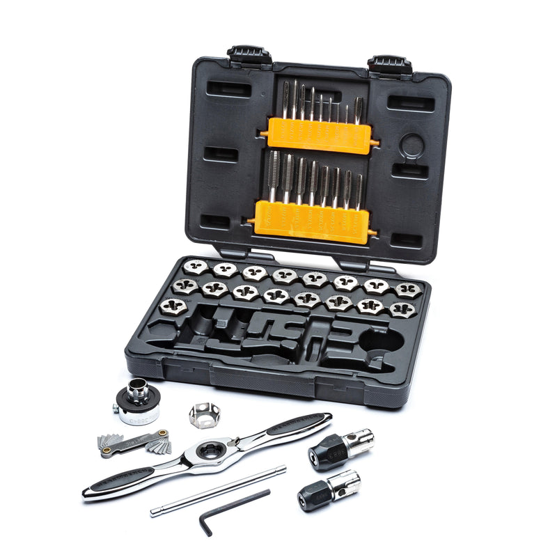 GEARWRENCH 42 PC. METRIC RATCHETING TAP AND DIE SET 3886