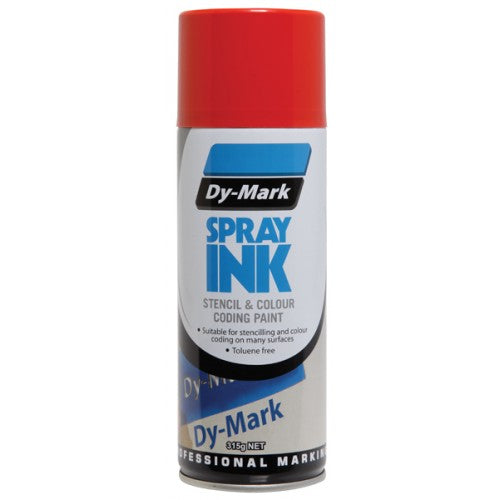 DYMARK Spray Ink Stencil & Colour Coding Paint-315g-RED 39013502