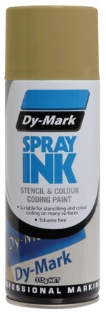 DYMARK Spray Ink Stencil & Colour Coding Paint-315g-TAN 39013514
