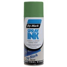 DYMARK Spray Ink Stencil & Colour Coding Paint-315g-ARMY GREEN 39013534