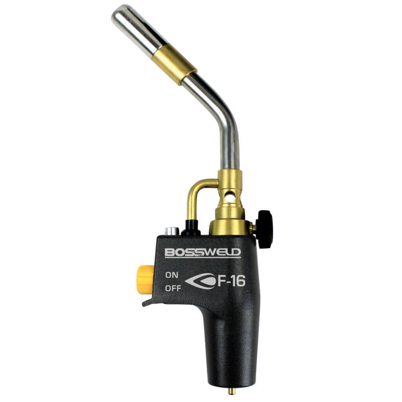 Bossweld F-16 Mapp Portable Brazing & Heating Torch 400116