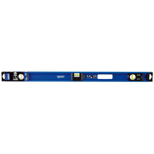 Draper Tools I-Beam Levels with Side View Vial  (900mm) DRA41394