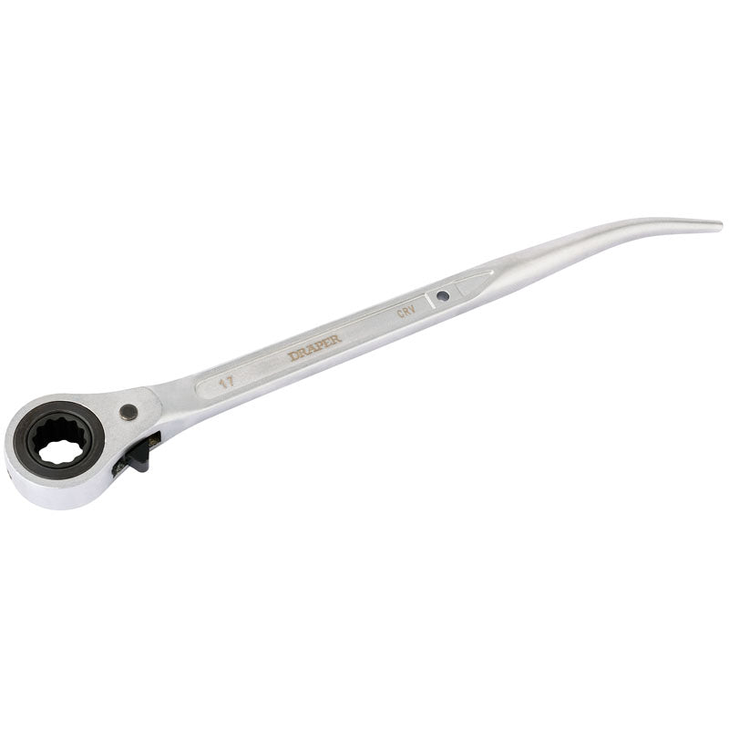 Draper Tools 17mm Ratcheting Podger Spanner DRA41563