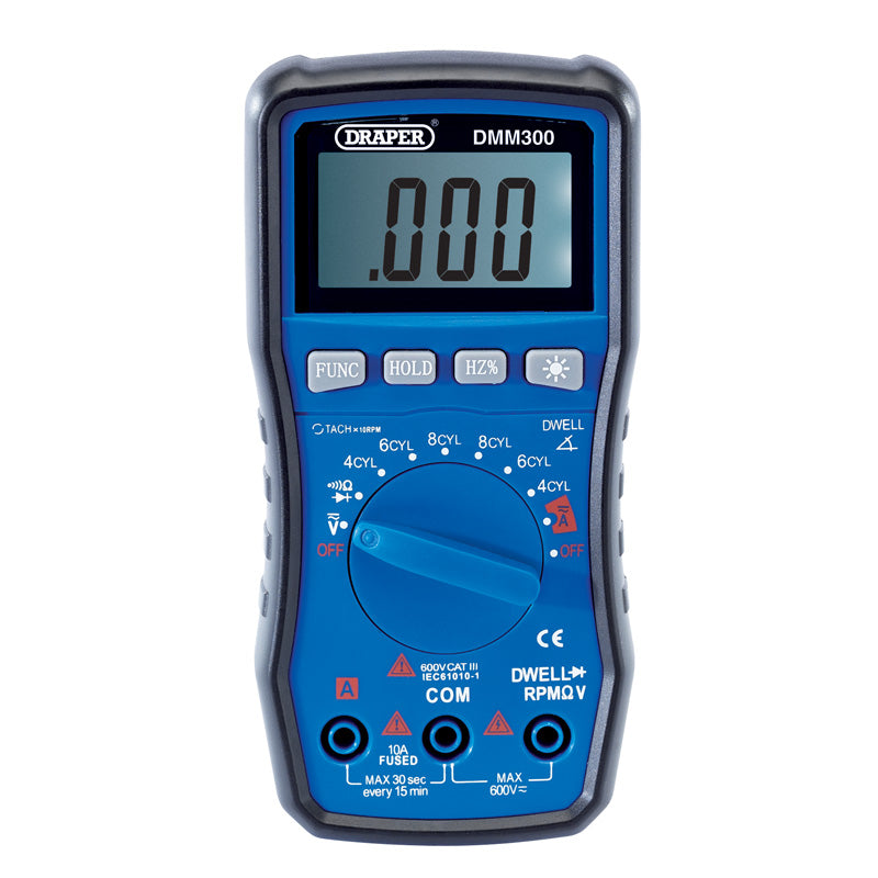 Draper Tools Automotive Digital Multimeter DRA41821