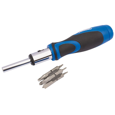 Draper Tools Ratchet Screwdriver and Bit Set (13 Piece) DRA43640