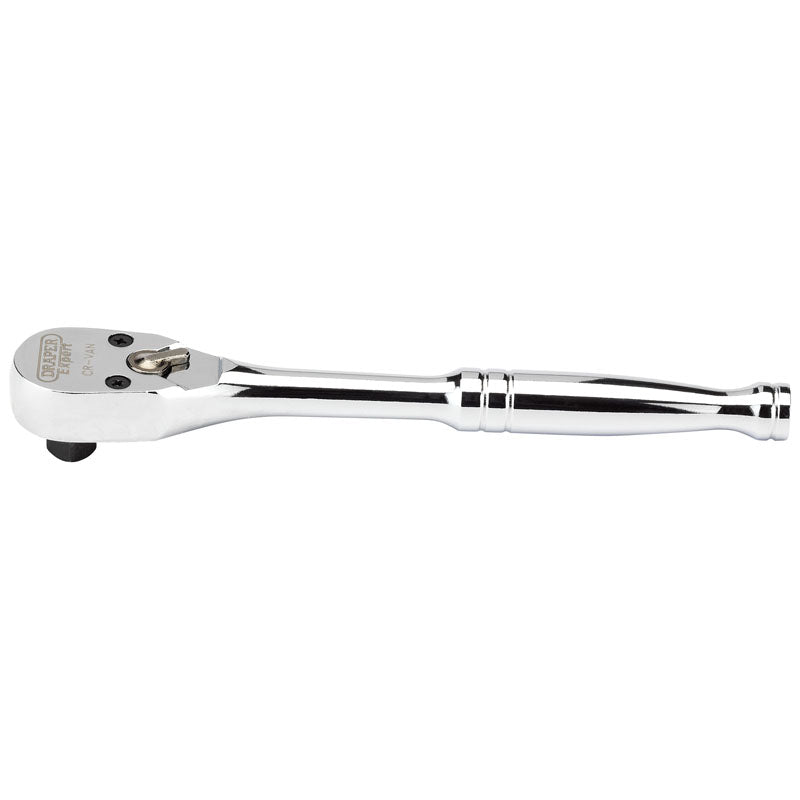Draper Tools 1/4 Sq. Dr. 60 Tooth Sealed Head Reversible Ratchet DRA43718