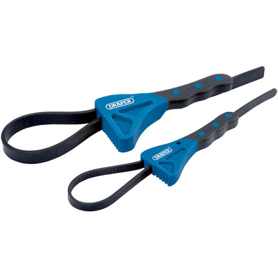 Draper Tools Soft Grip Strap Wrench Set (2 piece) DRA43863