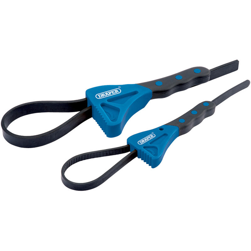 Draper Tools Soft Grip Strap Wrench Set (2 piece) DRA43863