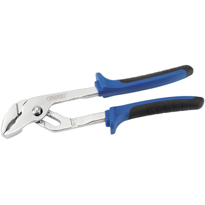 Draper Tools 240mm 33mm Capacity Soft Grip Waterpump Pliers DRA45362