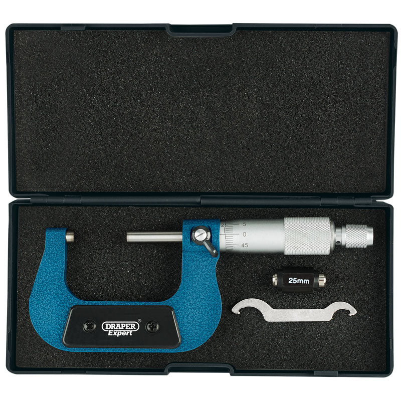 Draper Tools Expert Metric External Micrometer - 25-50mm DRA46604