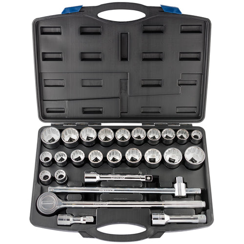 Draper Tools 3/4 Sq. Dr. Combined MM/AF Socket Set (26 Piece) DRA48329