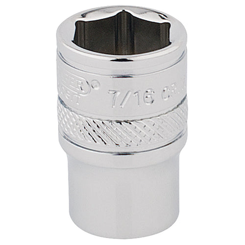 Draper Tools 1/4 Square Drive Hi-Torq® 6 Point Socket (7/16) DRA48942