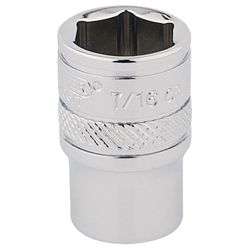 Draper Tools 1/4 Square Drive Hi-Torq® 6 Point Socket (7/16) DRA48942