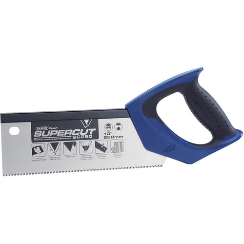 Draper Tools Expert Supercut® 300mm/12 Soft Grip Hardpoint Tenon Saw - 11tpi/12ppi DRA49280