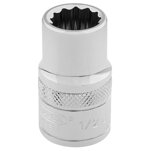 Draper Tools 3/8 Square Drive Hi-Torq® 12 Point Socket (1/2) DRA49387