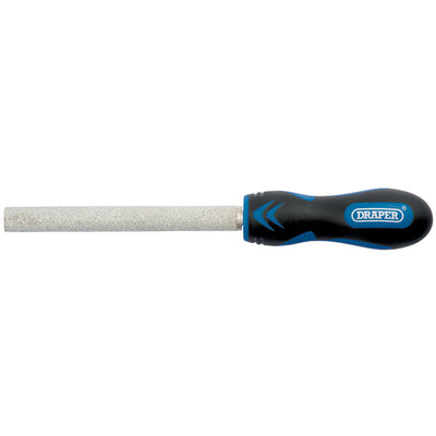 Draper Tools 140mm Soft Grip Half Round Tiling File DRA49421