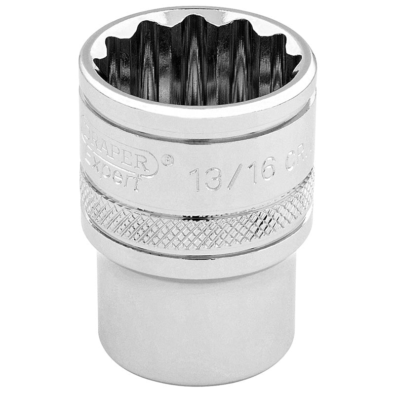 Draper Tools 3/8 Square Drive Hi-Torq® 12 Point Socket (13/16) DRA49482