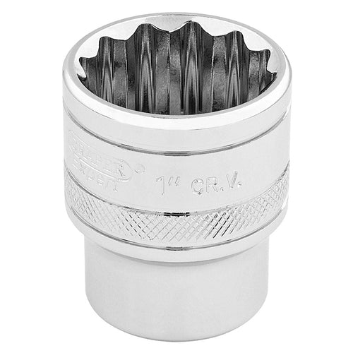 Draper Tools 3/8 Square Drive Hi-Torq® 12 Point Socket (1) DRA49484