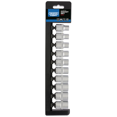 Draper Tools 1/2 Sq. Dr. Metric Socket Set (10 Piece) DRA50236