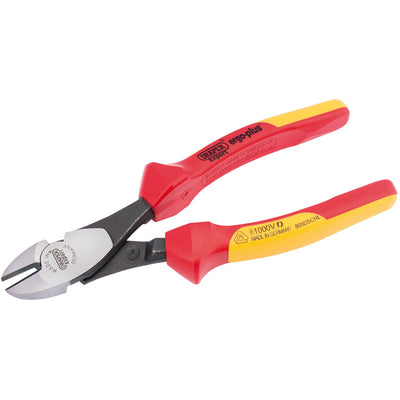 Draper Tools Expert 200mm Ergo Plus® Fully Insulated High Leverage VDE Diagonal Side Cutters DRA50253