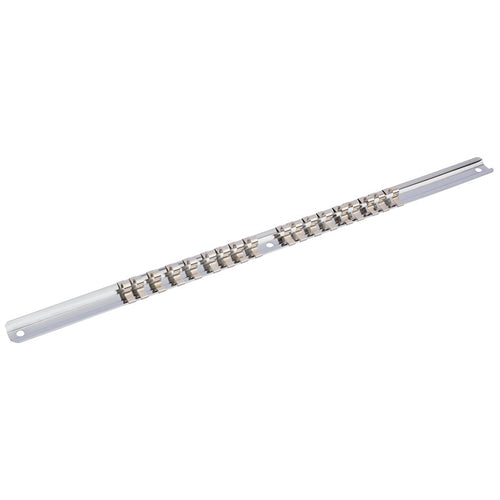 Draper Tools 1/4 Sq. Dr. Retaining Bar with 18 Clips (400mm) DRA50548