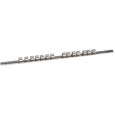 Draper Tools 1/2 Sq. Dr. Retaining Bar with 14 Clips (400mm) DRA50583