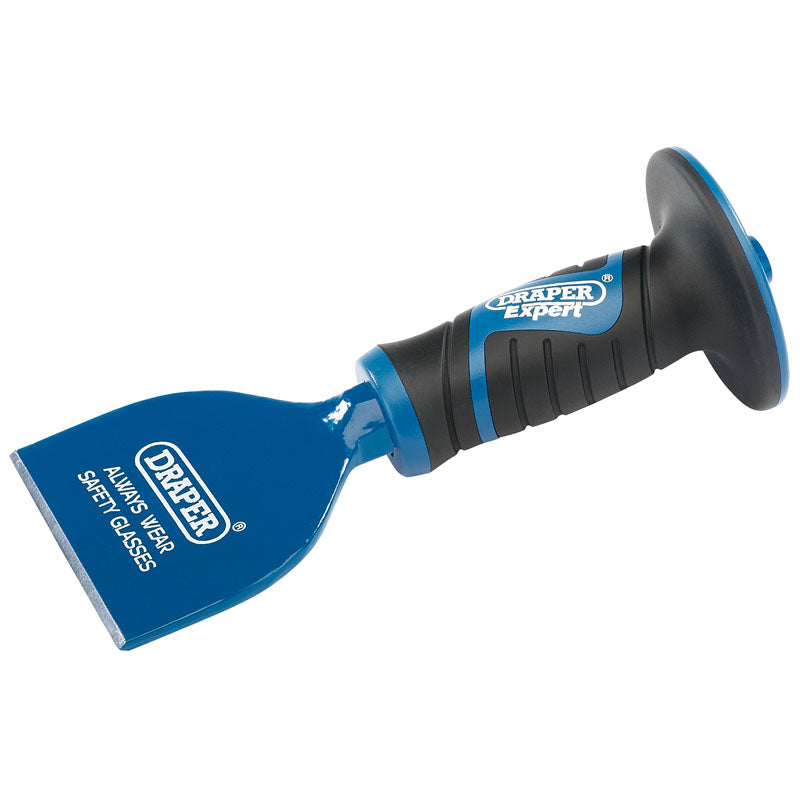 Draper Tools Expert 225 x 100mm Brick Bolster with Soft Grip Hand Guard DRA51022